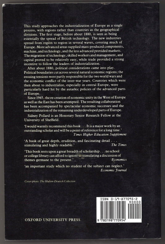 Peaceful Conquest: The Industrialization of Europe, 1760 - 1970 - The Bookstore