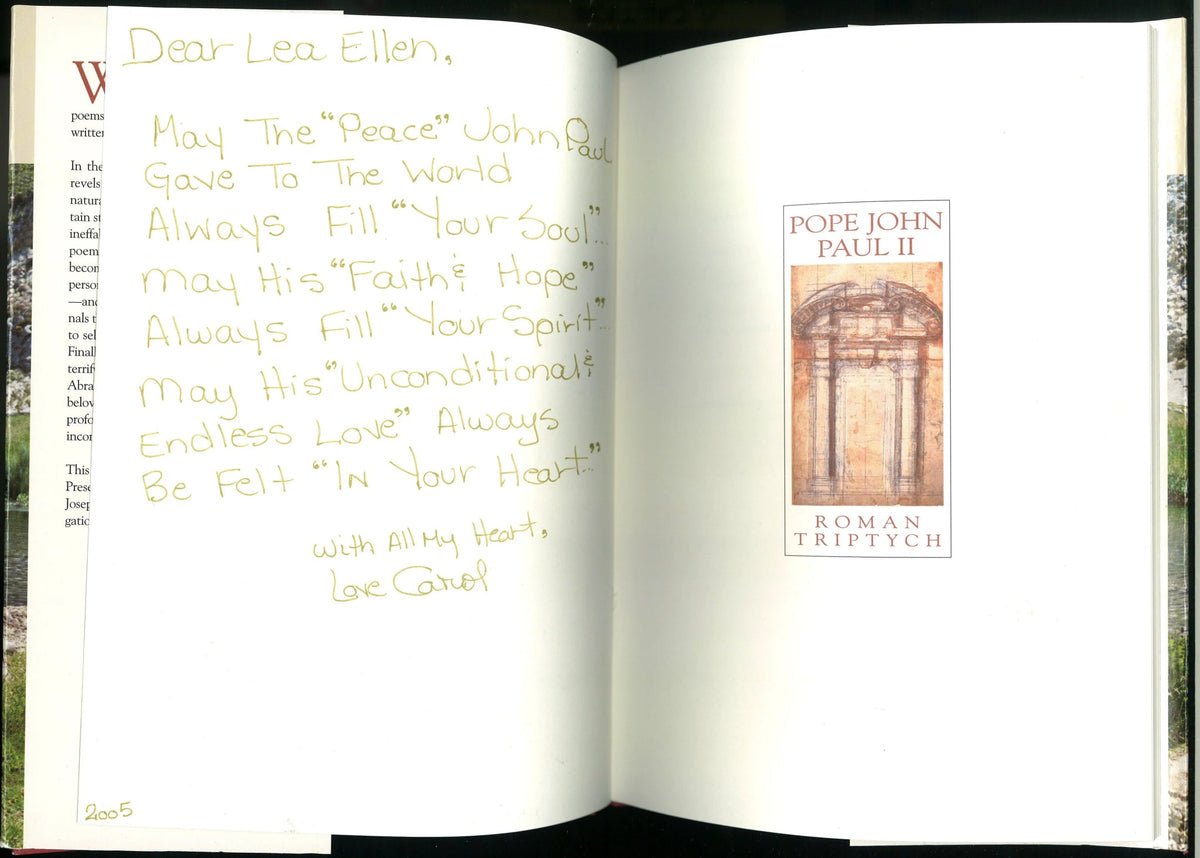 The Poetry of Pope John Paul II: Roman Triptych: Meditations Pope John Paul II