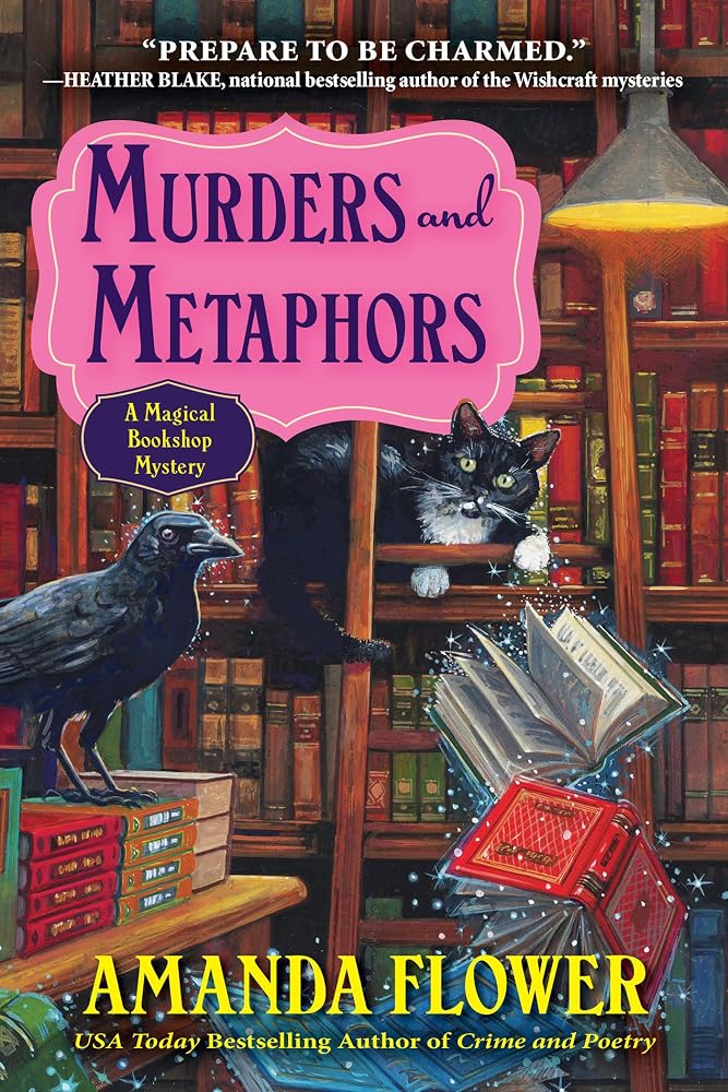 Murders and Metaphors: A Magical Bookshop Mystery cover image