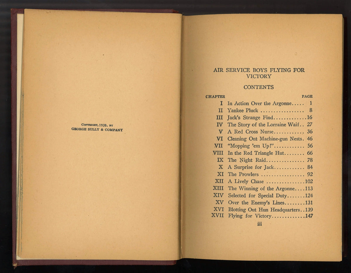 Air Service Boys: Flying For Victory - The Bookstore