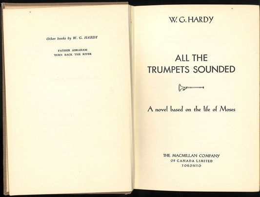 All The Trumpets Sounded by W. G. Hardy My Store