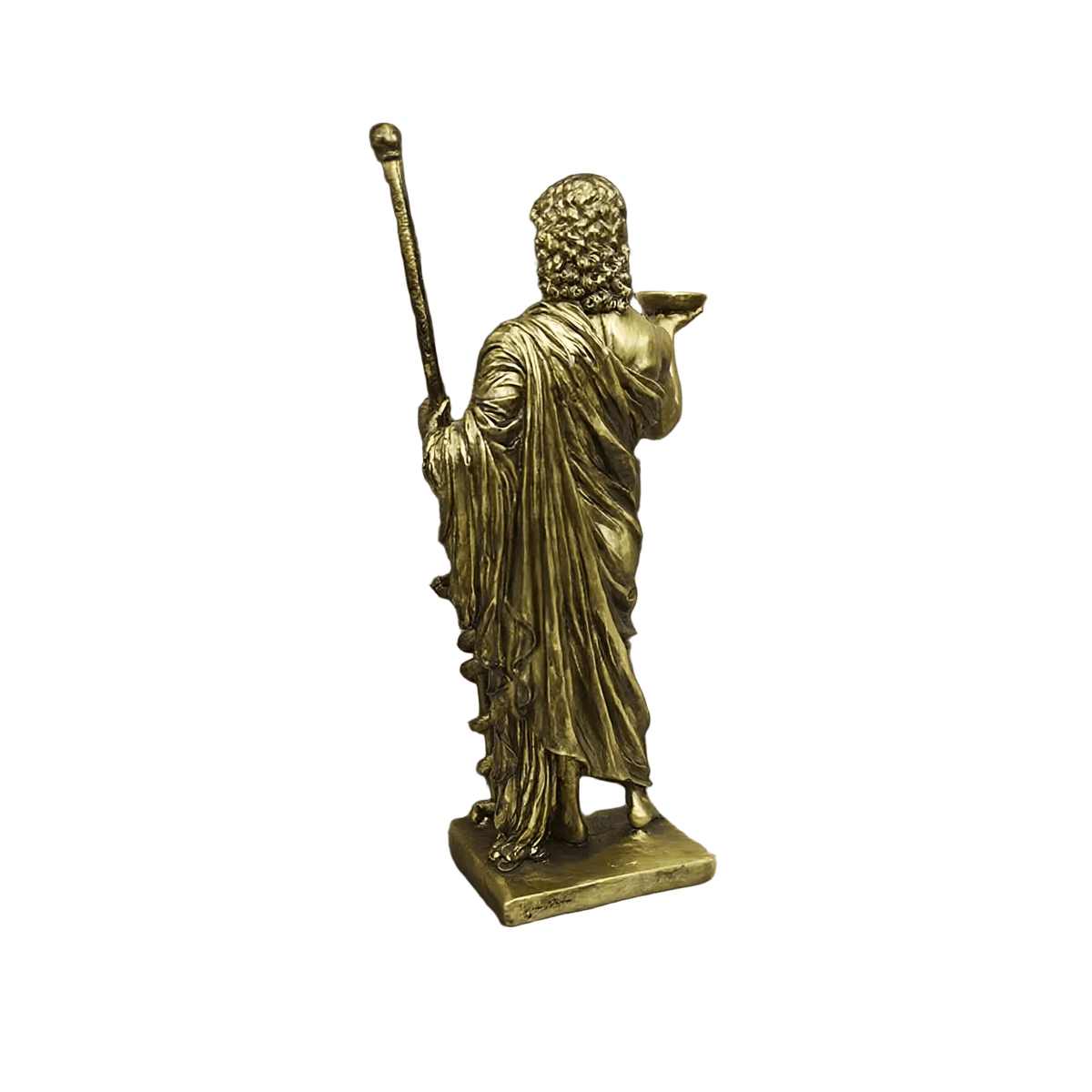 Asclepius - God of Medicine & Healing Figurine - The Bookstore
