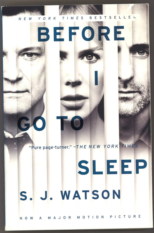 Before I Go to Sleep - The Bookstore