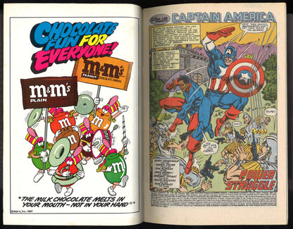 Captain America #338 – Newsstand Edition, February 1988