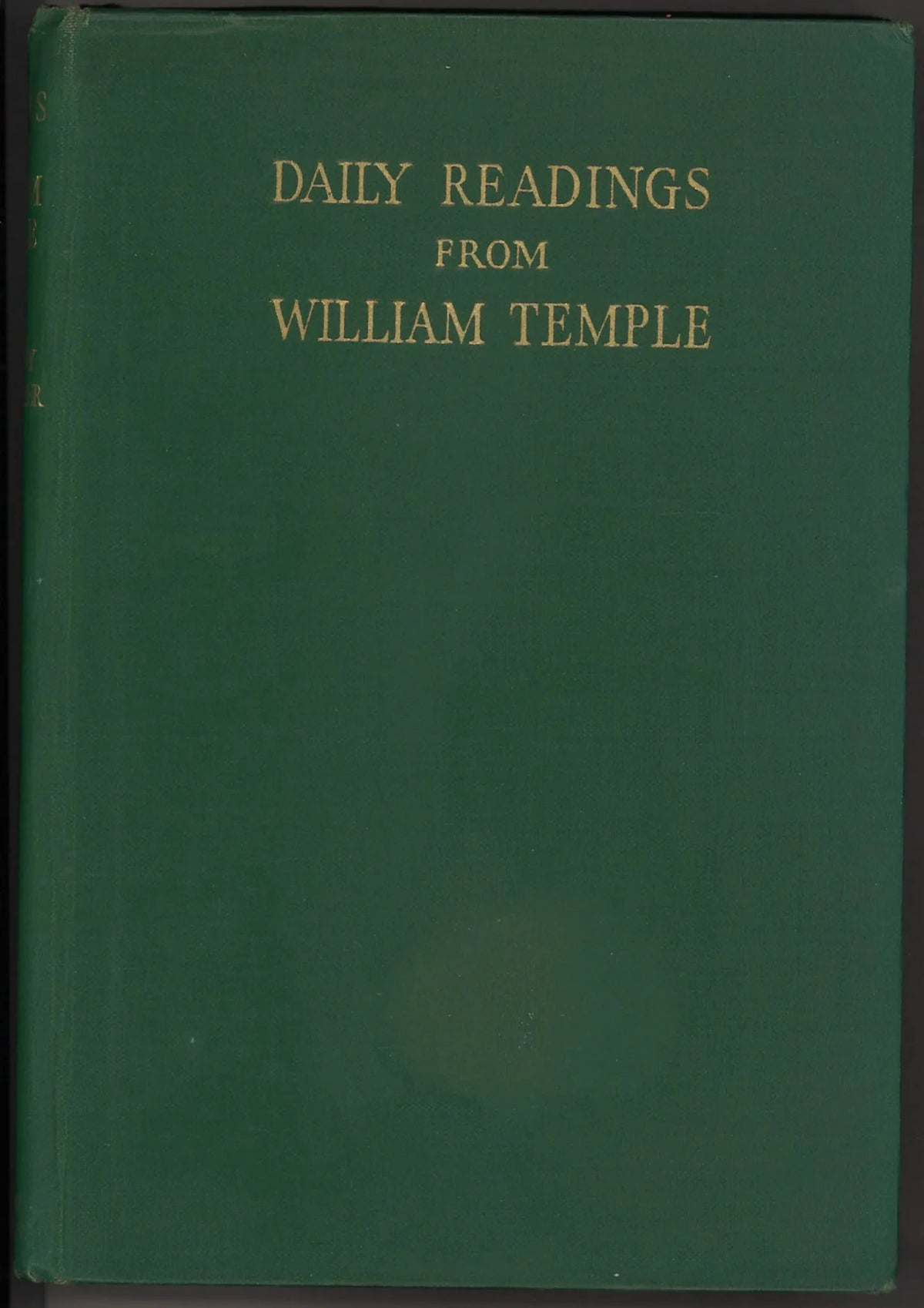 Daily Readings from William Temple - The Bookstore