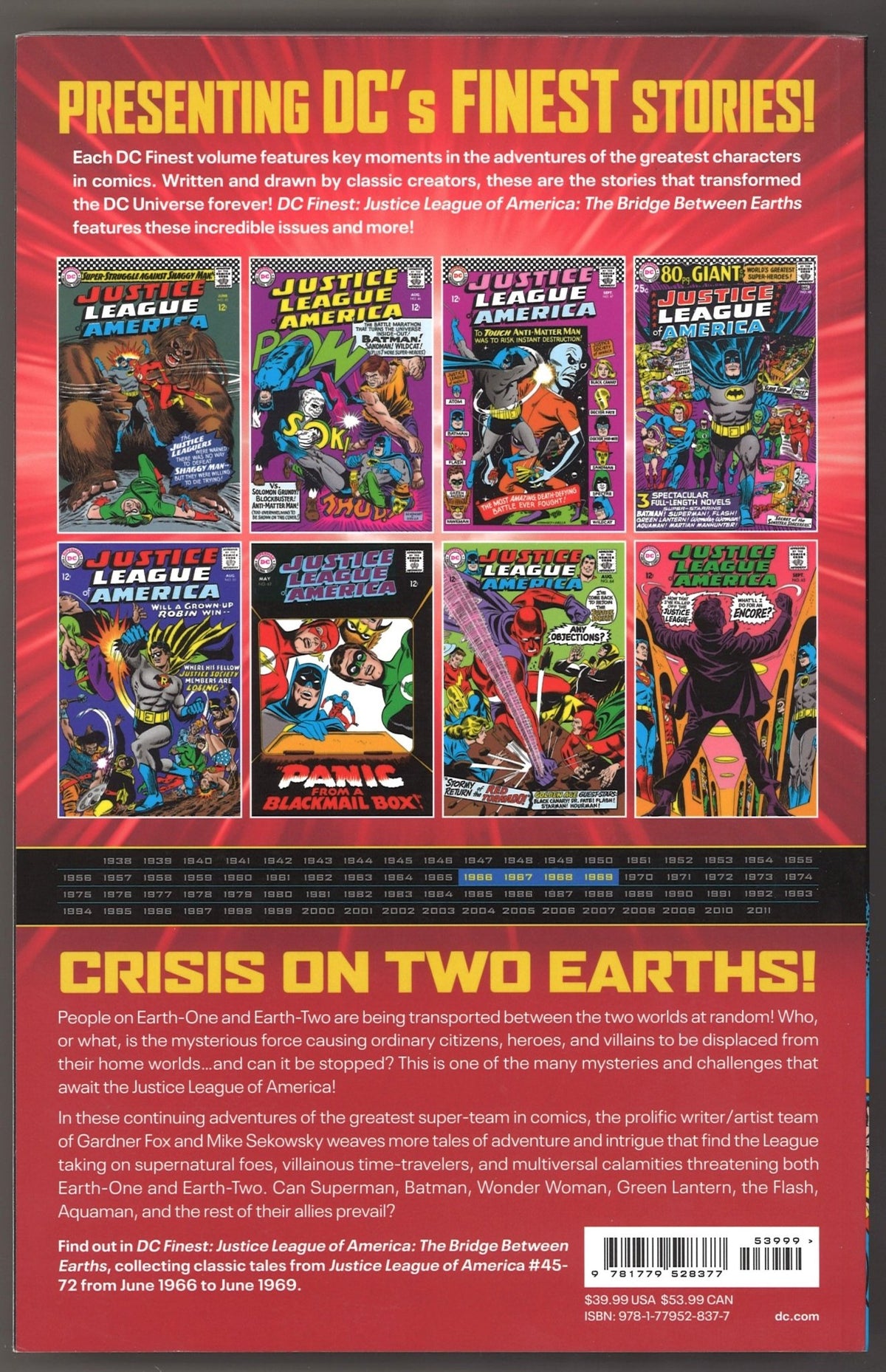 DC Finest: Justice League of America - The Bridge Between Earths - The Bookstore