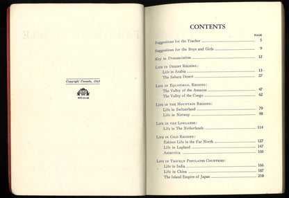 Far Away People: Grades III & IV Social Studies (1942) - The Bookstore