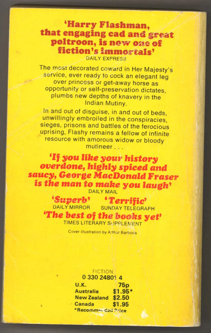 Flashman: In The Great Game - 1st Edition 1976 - The Bookstore
