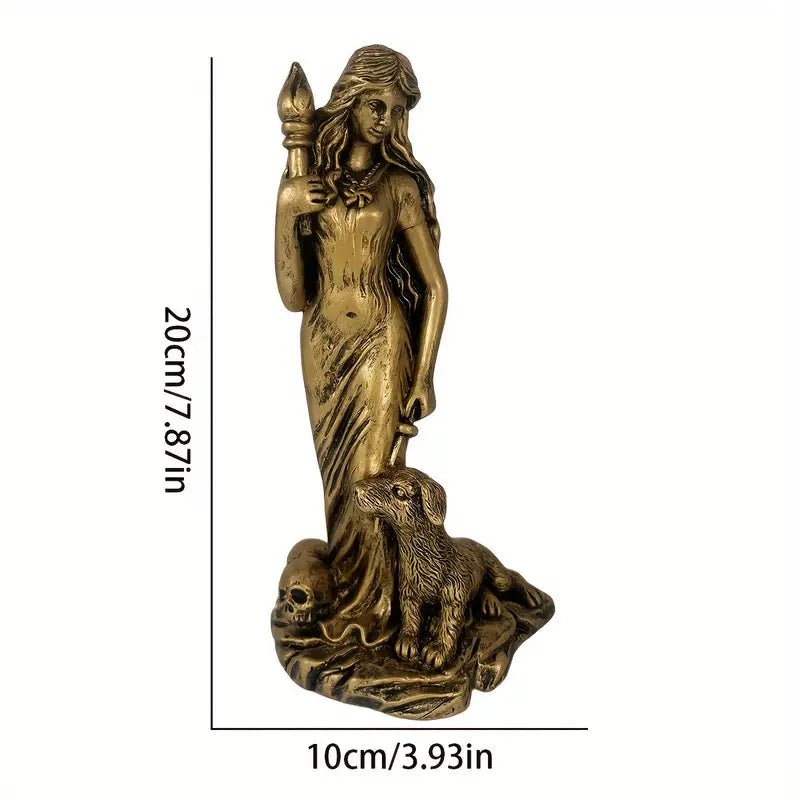 Golden Goddess: Hecate Decoration of Ornaments
