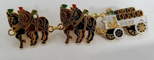 Horse Drawn Conestoga Beer Wagon (3 piece) My Store