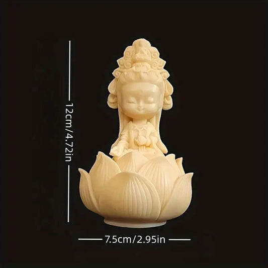 Ivory Fruit Guan Yin Statue - The Bookstore