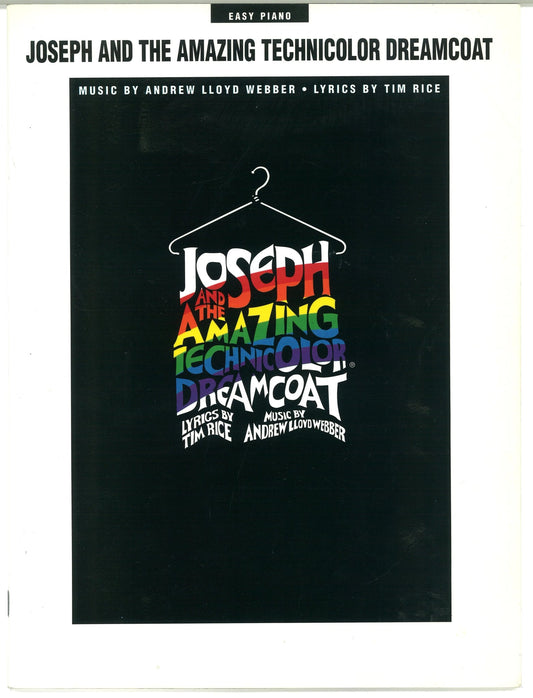 Joseph and The Amazing Technicolor Dreamcoat Songbook Easy Piano, Andrew Lloyd Webber, Tim Rice