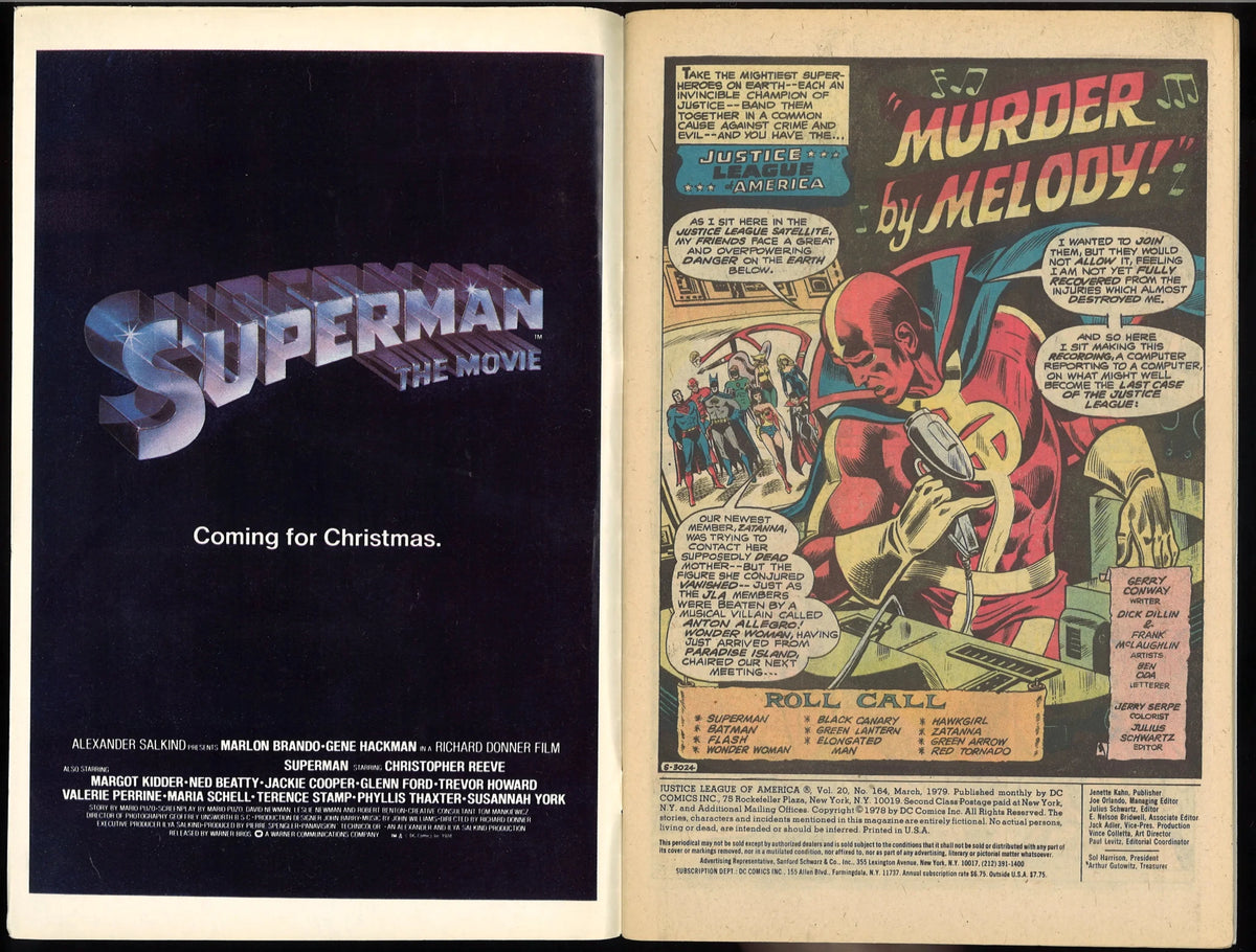 Justice League America Vol 20 No 164 1979 - The Bookstore