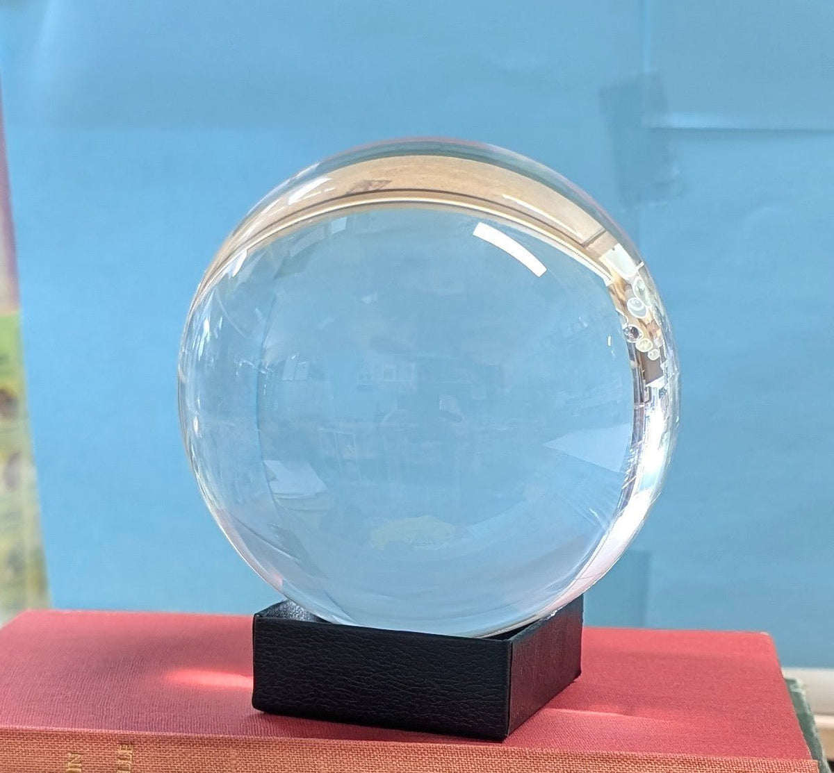 Large Magical Glass Sphere - The Bookstore