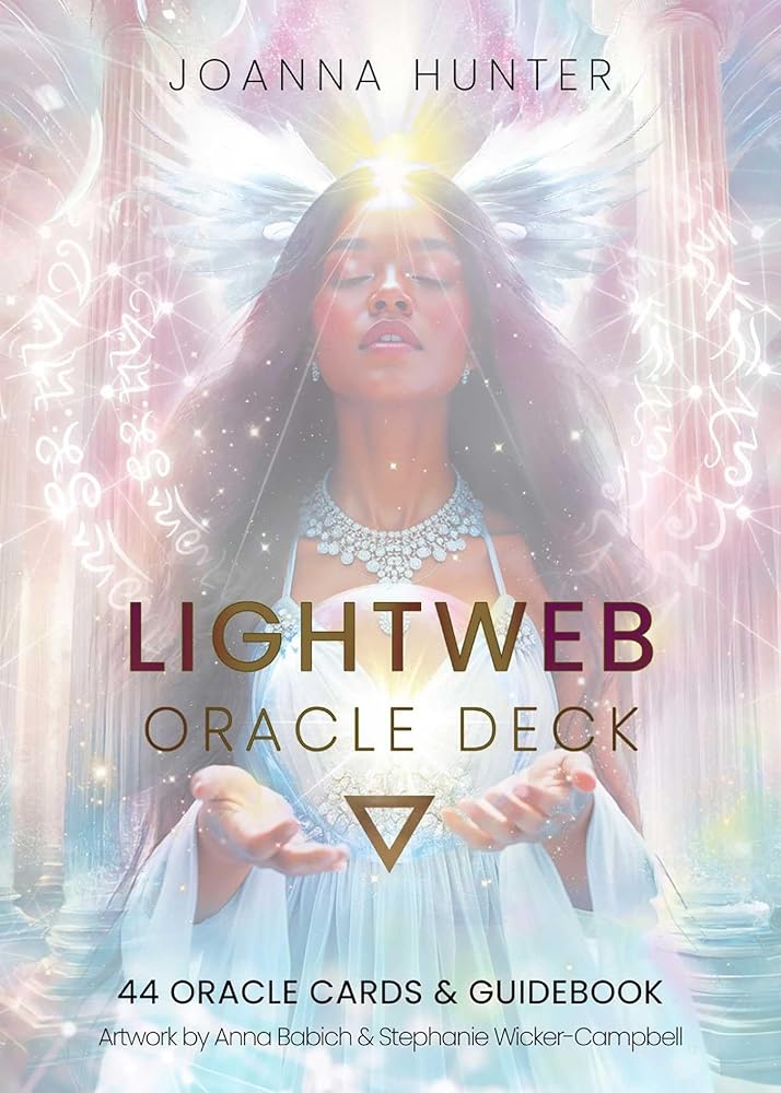 LightWeb Oracle Deck: Soul Technology (44 Full - Color Cards and 140 - Page Full - Color Guidebook) - The Bookstore