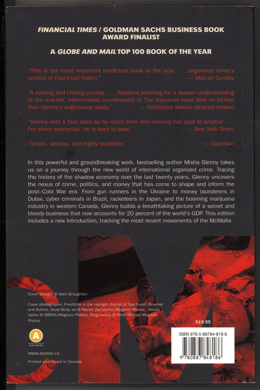 McMafia: A Journey Through the Global Criminal Underworld by Misha Glenny - The Bookstore