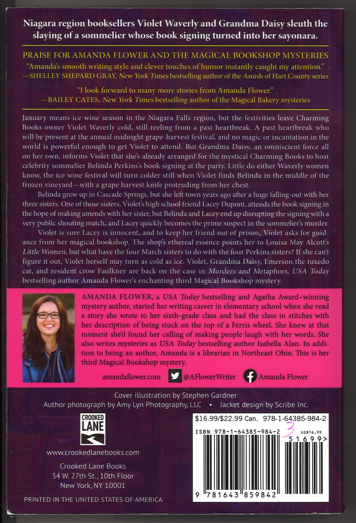 Murders and Metaphors (A Magical Bookshop Mystery, Book 3)