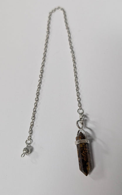 Orgone Crystal Pendulum – Hexagonal Pillar - The Bookstore