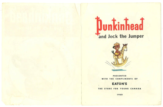 Punkinhead and Jock The Jumper Charles Thorson, Eaton's of Canada