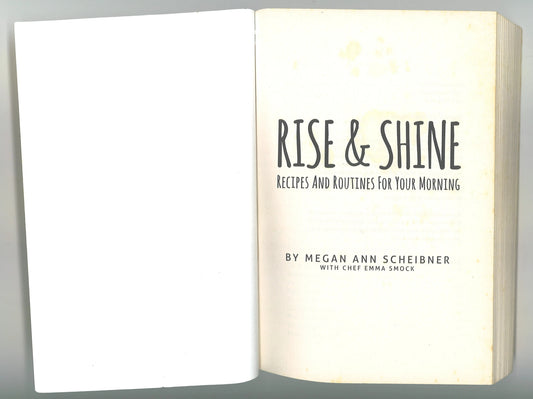 Rise and Shine: Routines and Recipes for Your Morning - The Bookstore