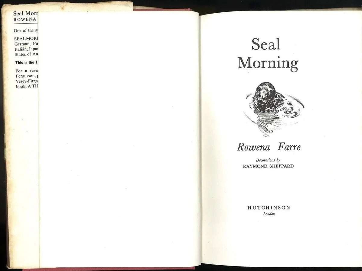 Seal Morning by Rowena Farre My Store