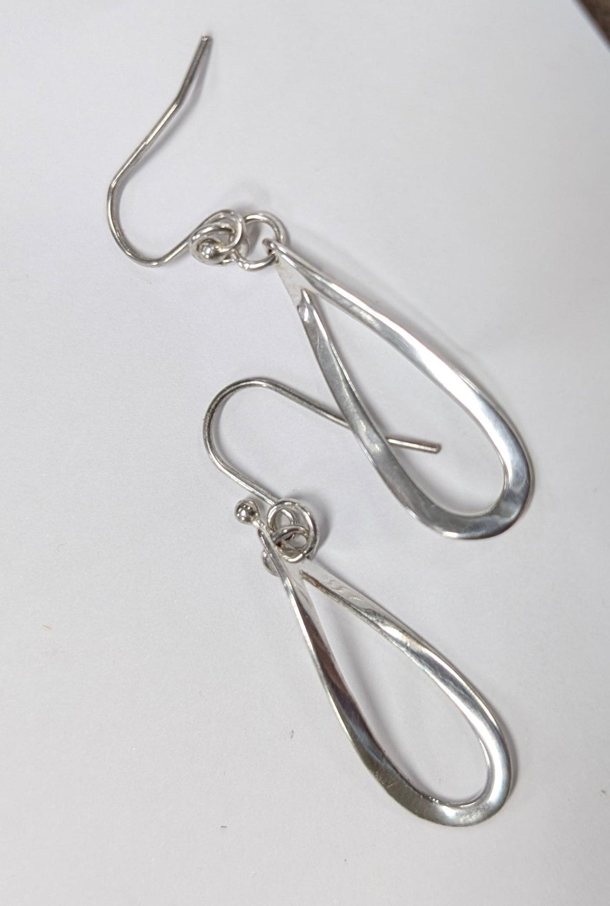 Sterling Silver Freeform Dangle Earrings The Bookstore