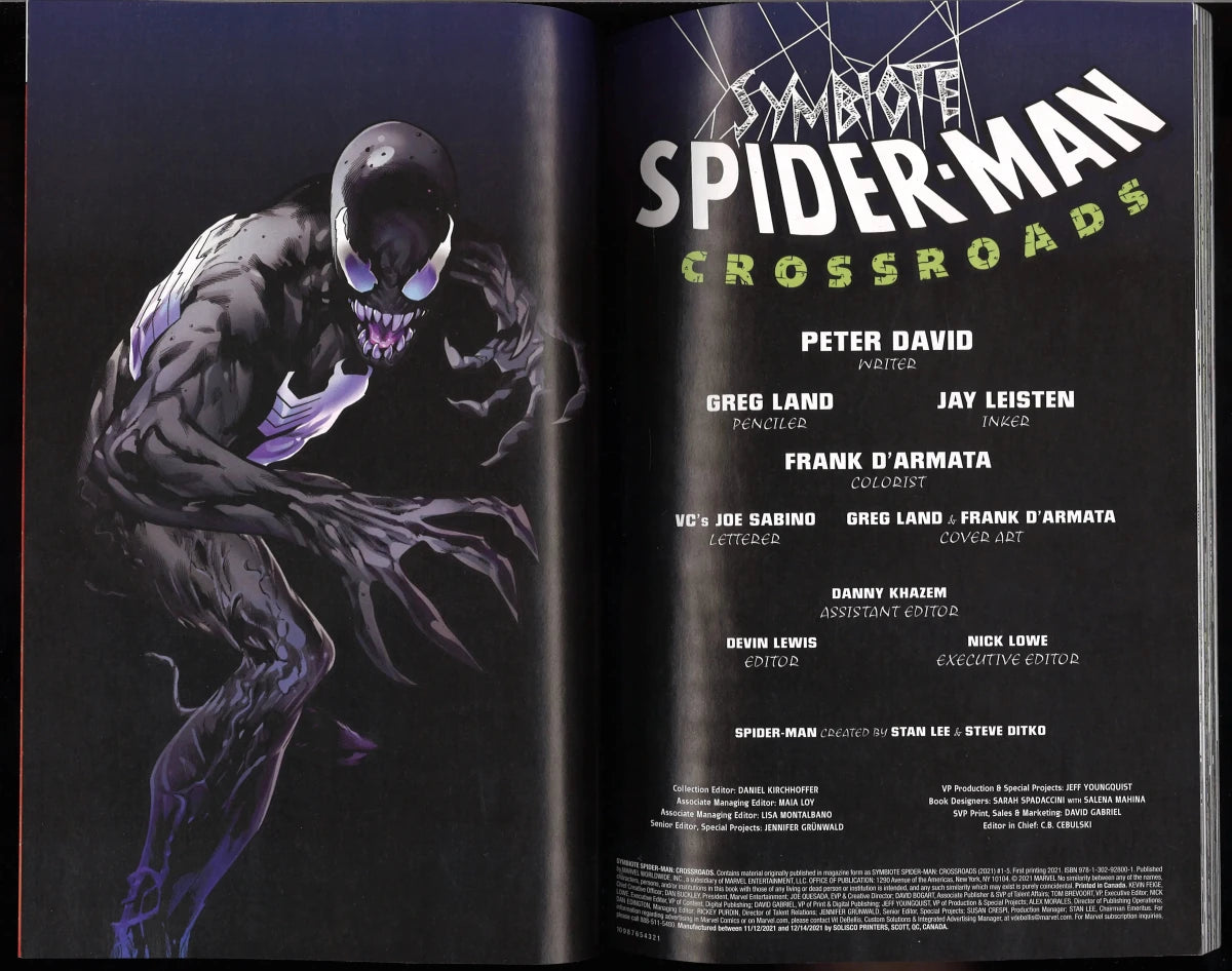 Symbiote Spider-Man: Crossroads - The Bookstore