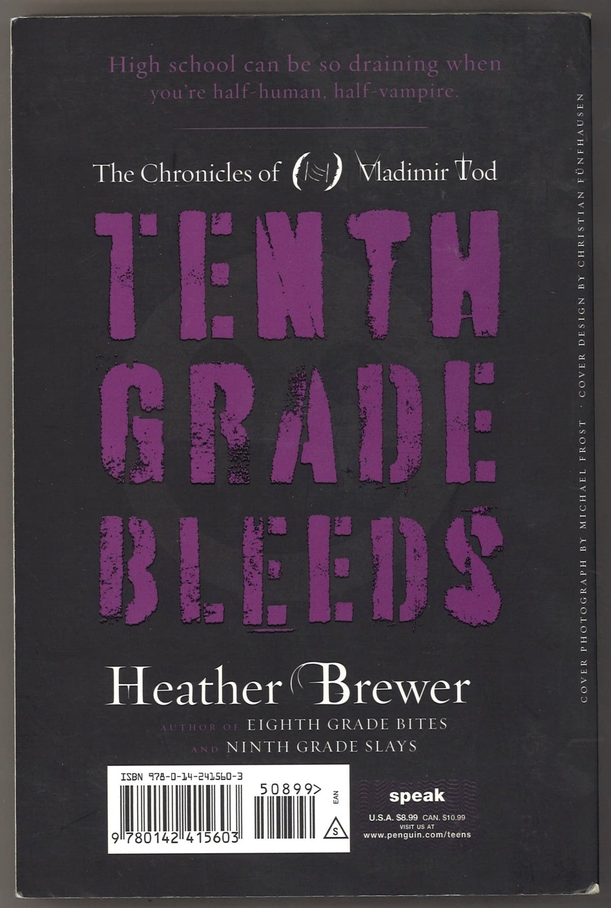 Tenth Grade Bleeds 3: The Chronicles of Vladimir Tod - The Bookstore
