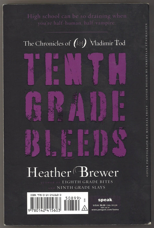 Tenth Grade Bleeds 3: The Chronicles of Vladimir Tod - The Bookstore