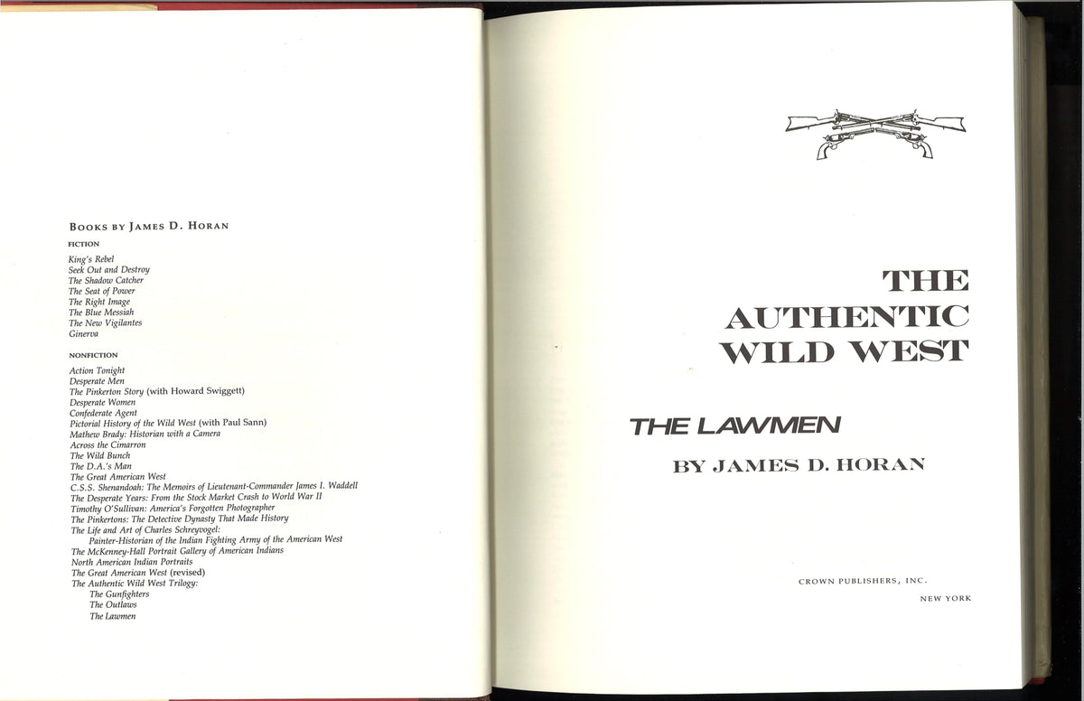 The Authentic Wild West: The Lawmen - The Bookstore