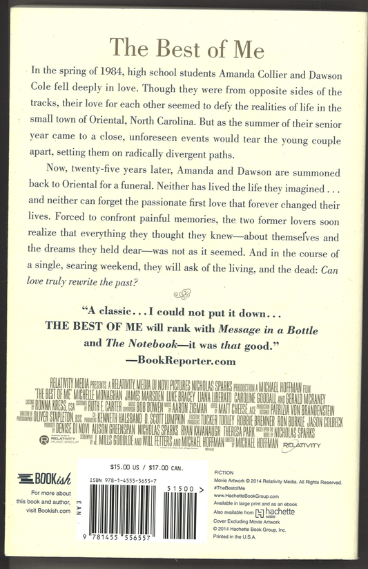 The Best of Me - The Bookstore