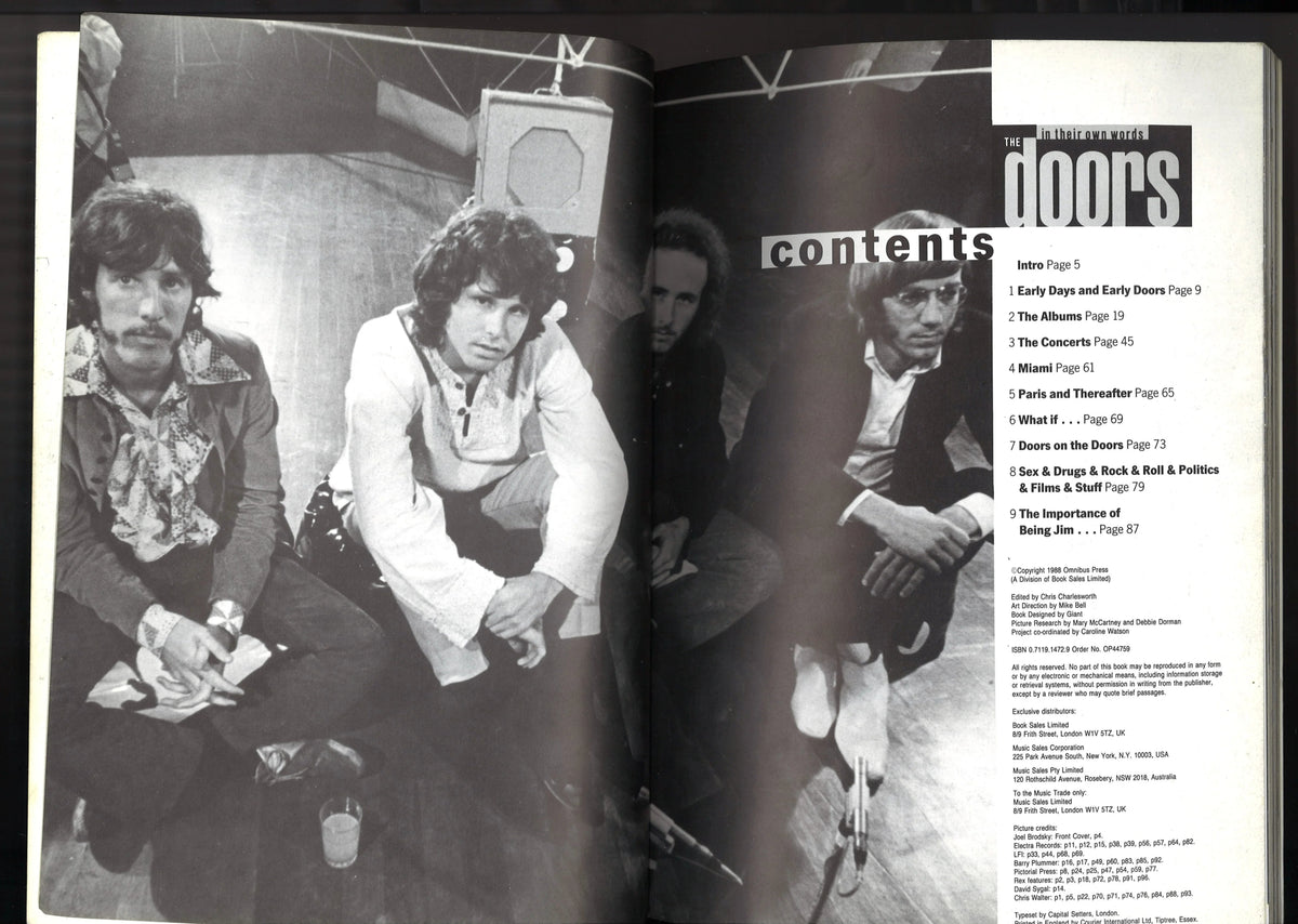 The Doors in Their Own Words - The Bookstore