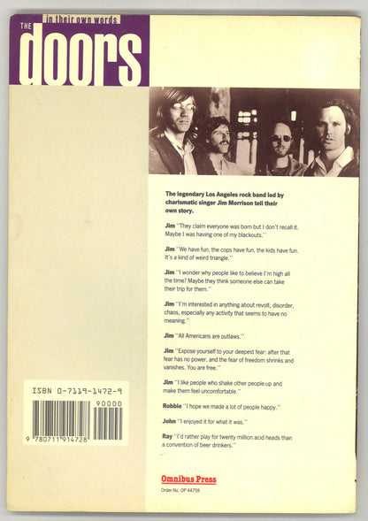 The Doors in Their Own Words - The Bookstore