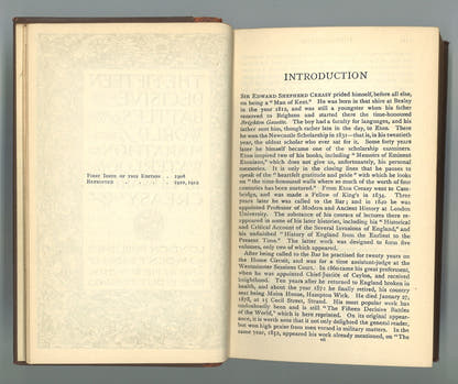 The Fifteen Decisive Battles of the World from Marathon to Waterloo - The Bookstore