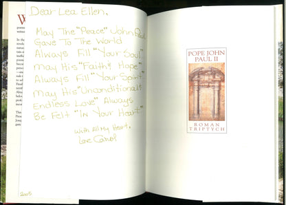 The Poetry of Pope John Paul II: Roman Triptych: Meditations Pope John Paul II