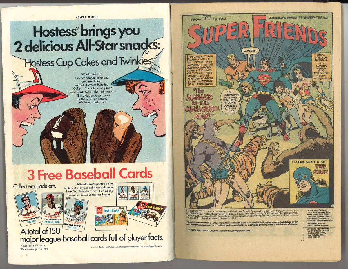 The Super Friends Vol 2 No. 6 1977 - The Bookstore