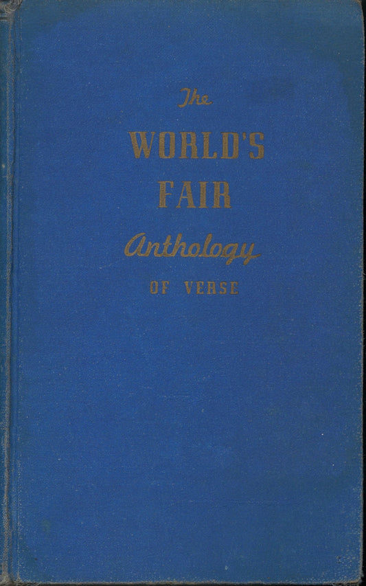 The World's Fair Anthology of Verse Volume Two Paul Emory Carter