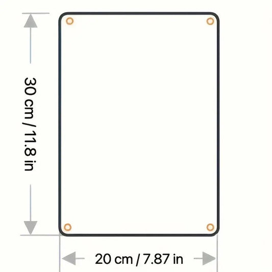 This Is Not A Drill - Tin (Aluminum) Sign iron sheet