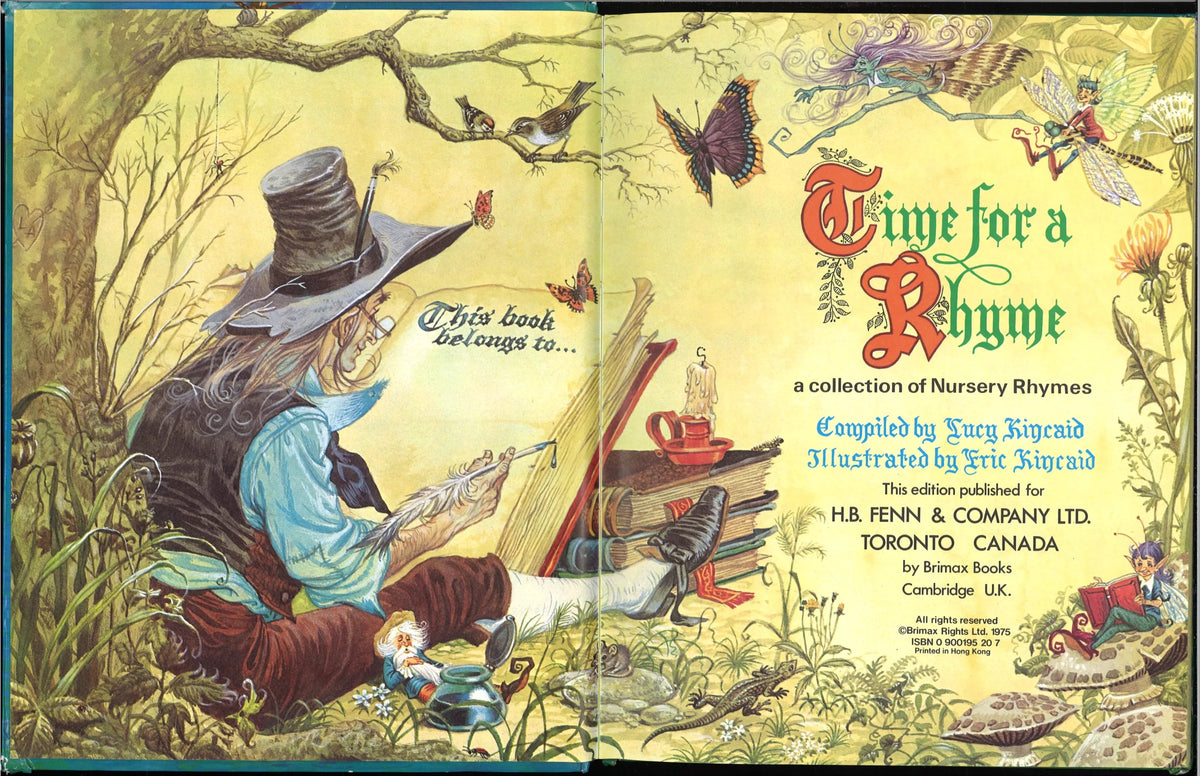 Time For A Rhyme: A Collection of Nursery Rhymes - The Bookstore