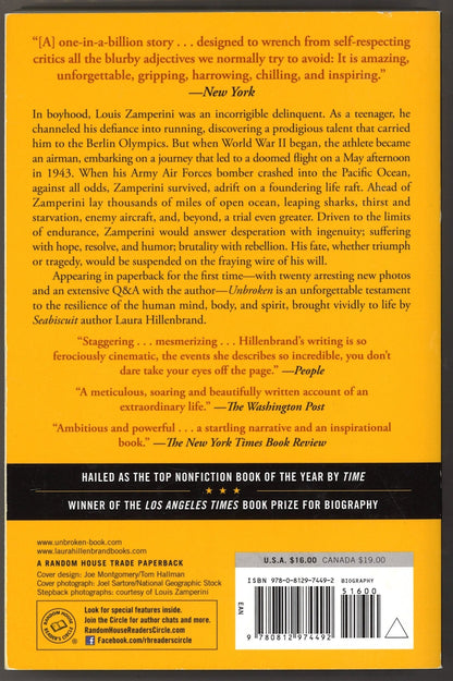 Unbroken: A World War II Story of Survival, Resilience, and Redemption - The Bookstore