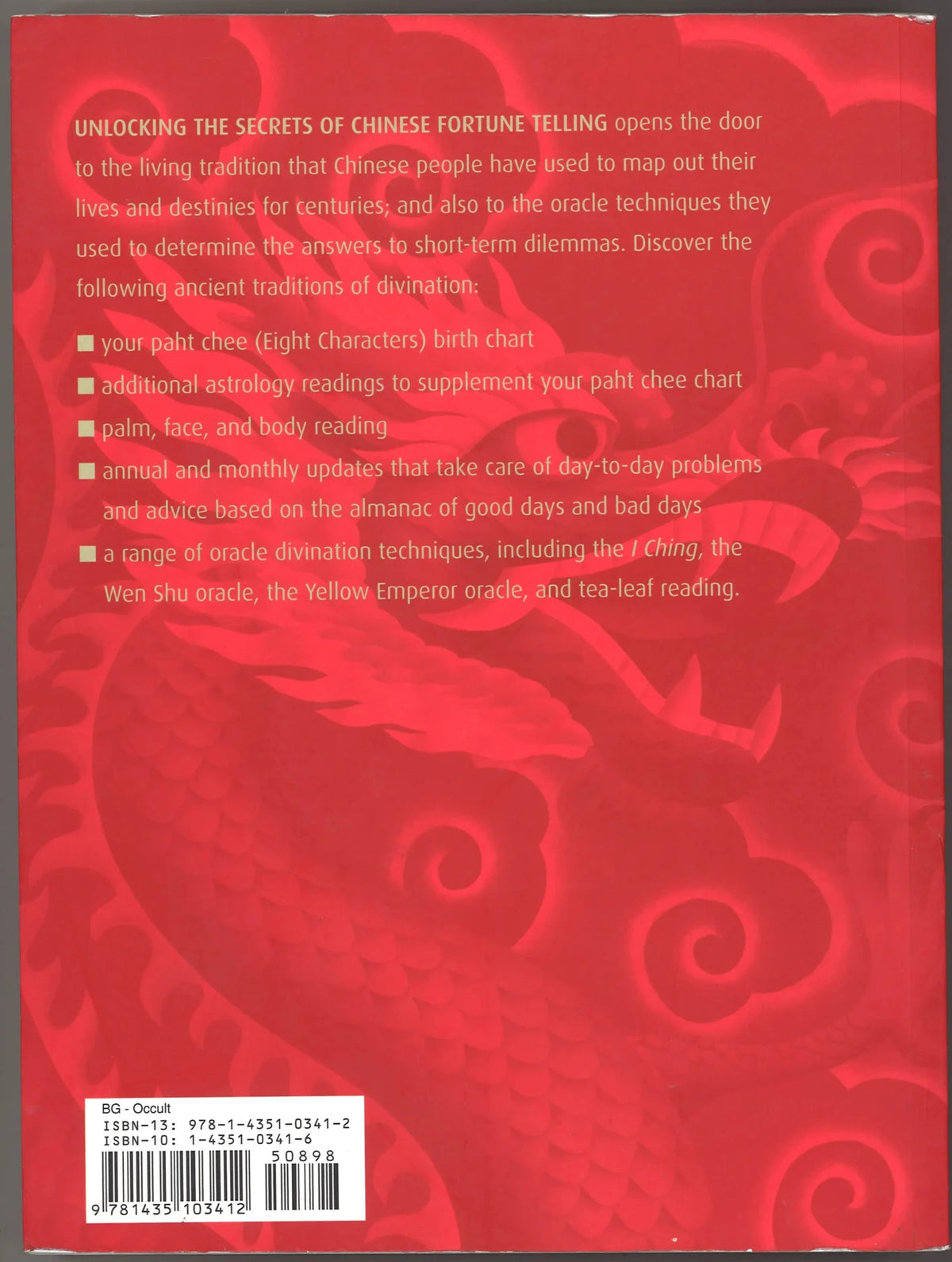 Unlocking The Secrets of Chinese Fortune Telling - The Bookstore