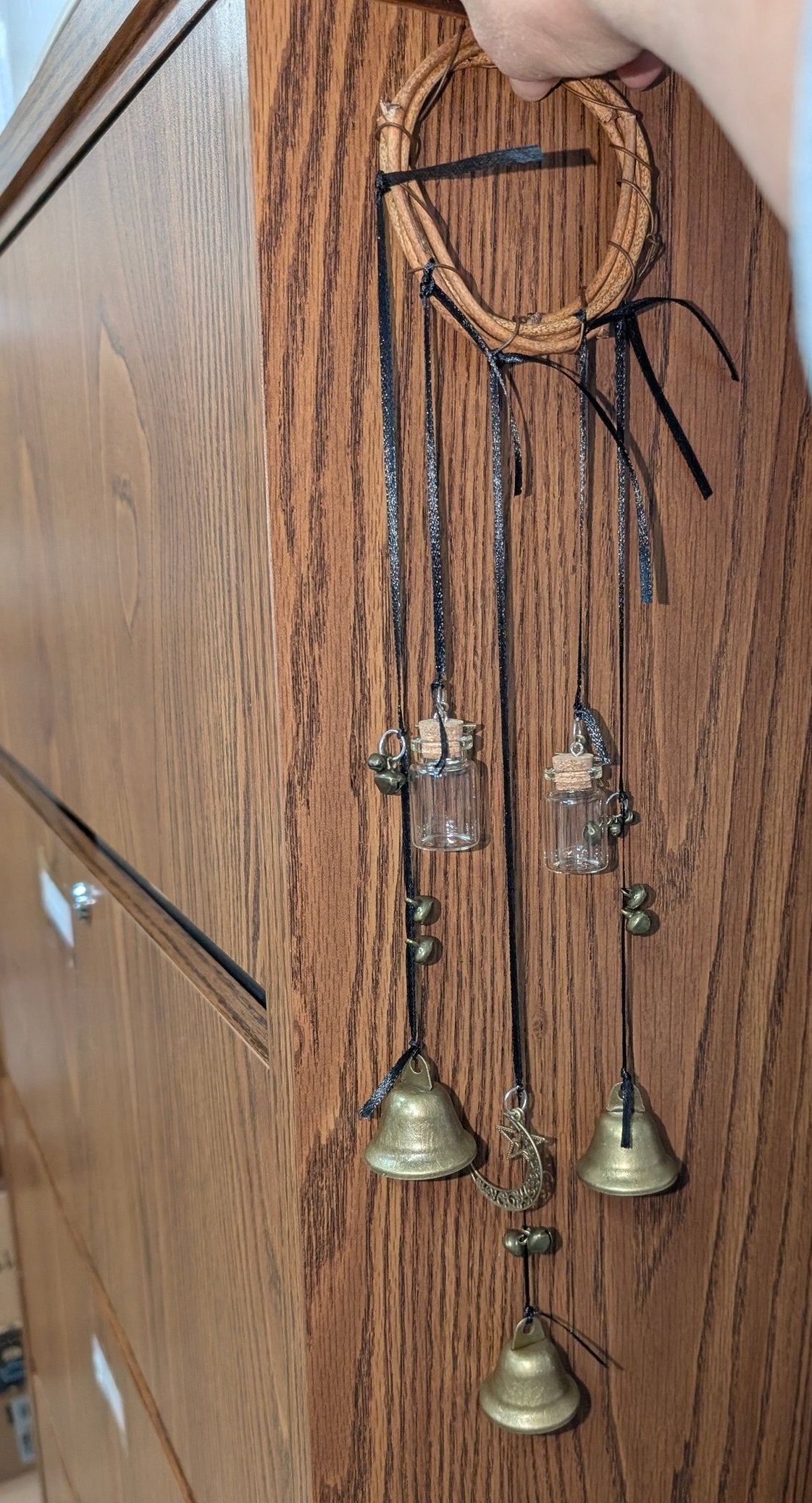 Witch Bell Protection Charm – Door Handle or Wind Chime The Bookstore