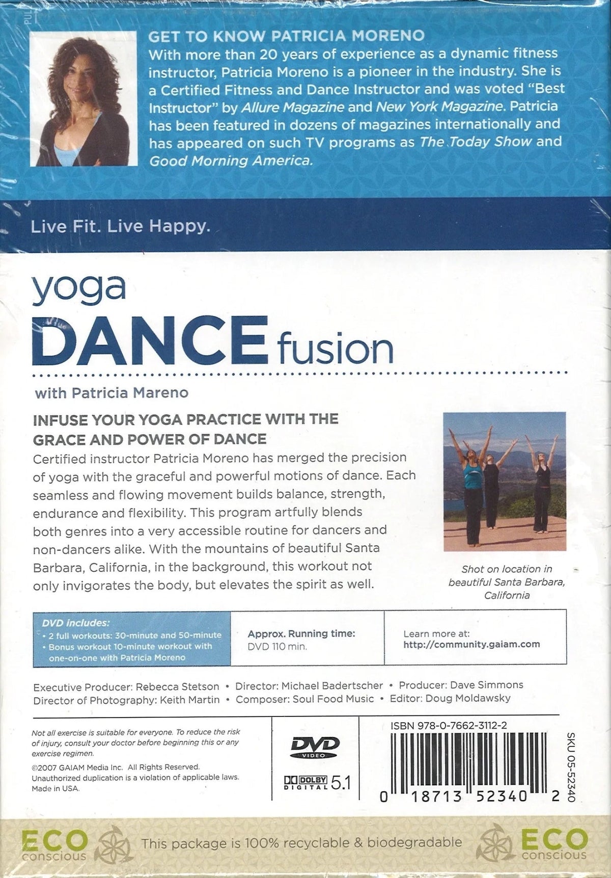 Yoga Dance Fusion DVD My Store